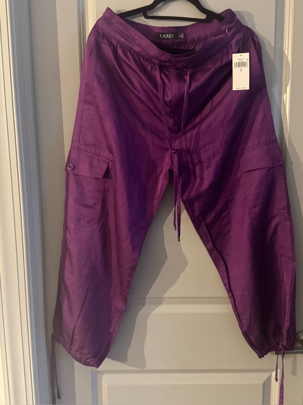 LAUREN Ralph Lauren Purple Joggers size 8 Women’s